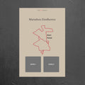 Marathon Eindhoven (Beige) - Gepersonaliseerde Herinneringsplaat